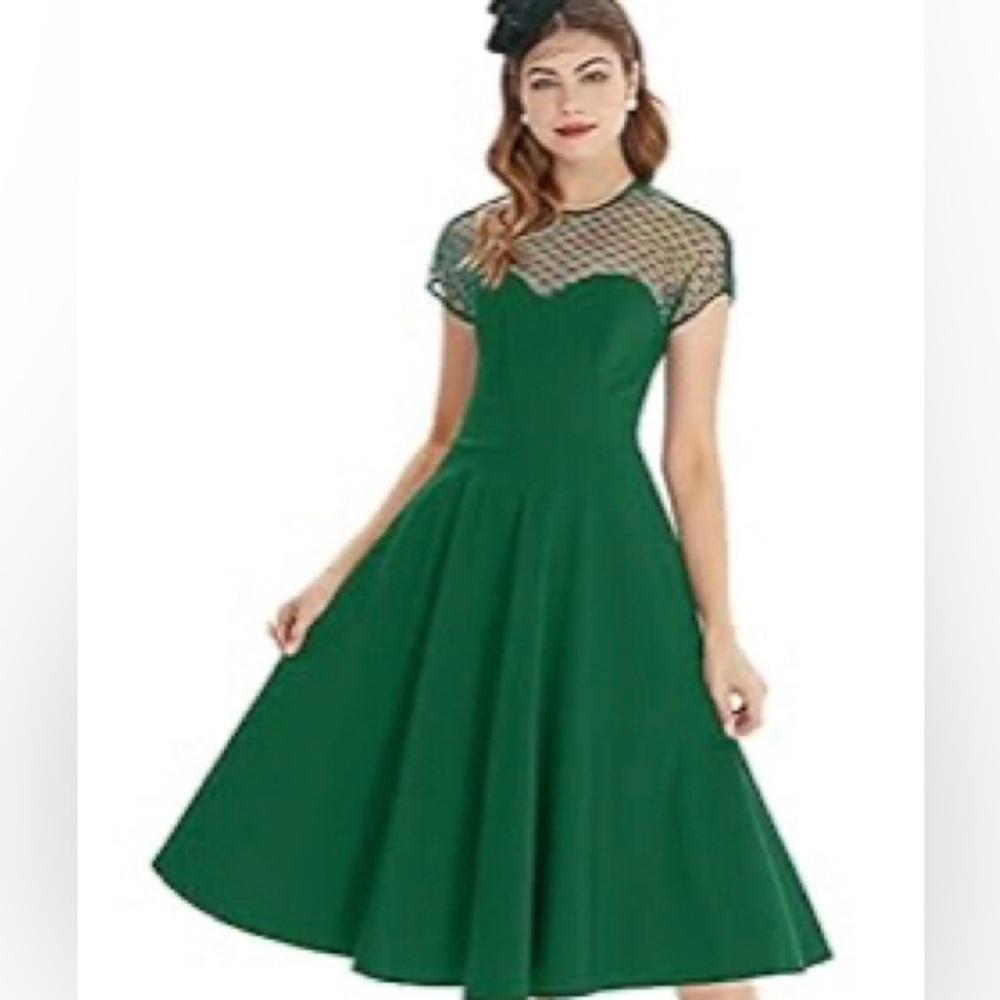 Hollywood 1950s dress